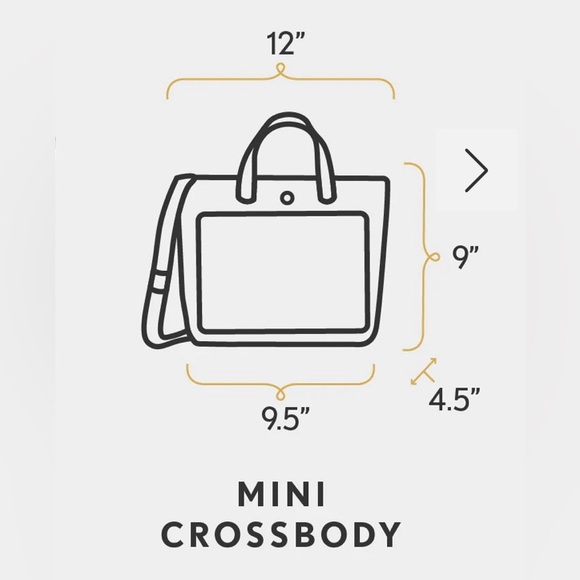 Portland Leather Mini Crossbody Tote - Picture 8 of 15